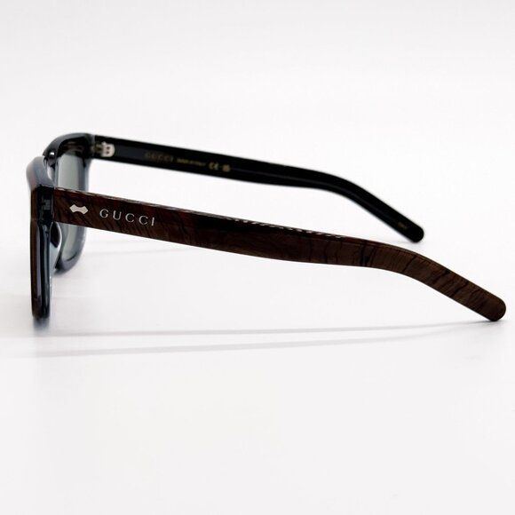 NEW GG1523S 003 GUCCI HAVANA GREEN UNISEX SUNGLASSES GUCCI - Picture 8 of 11